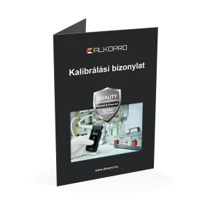 Kalibrálási bizonylat