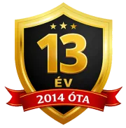 13 éve a piacon, 2014 óta