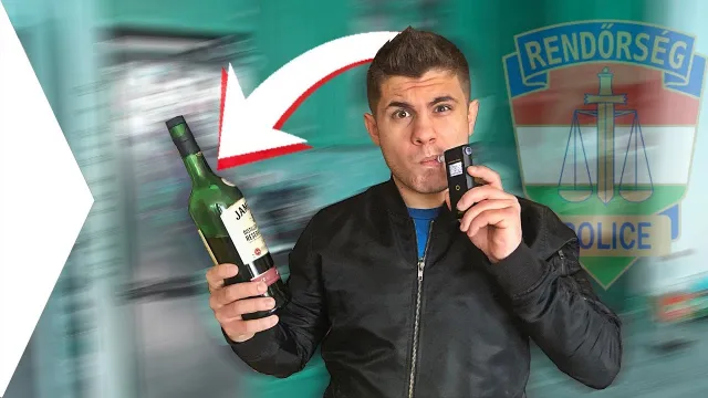 Csenki Patrik alkoholszonda-teszt videó